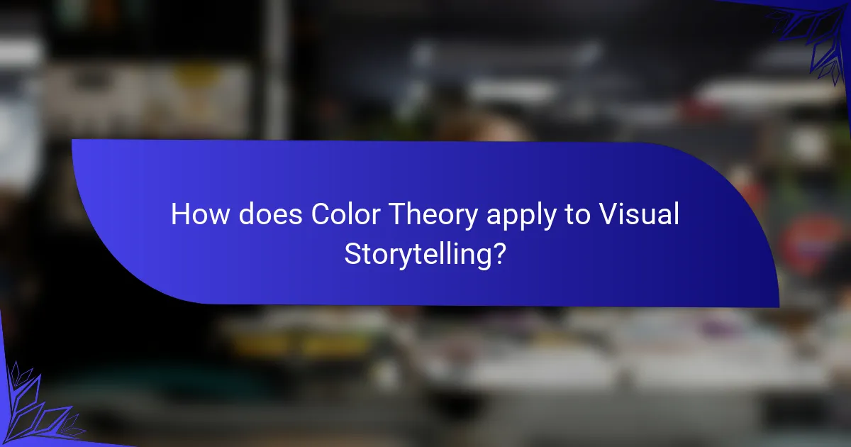How does Color Theory apply to Visual Storytelling?